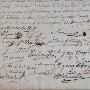 Comptes des apothicaires de Rouen en 1750.