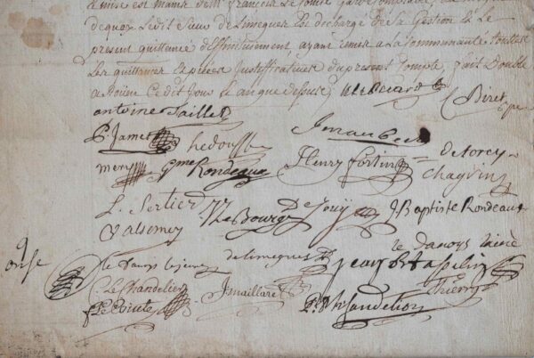 Comptes des apothicaires de Rouen en 1750.