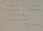 Le peintre Charles Jacque organise une réunion avec Jules Claretie.