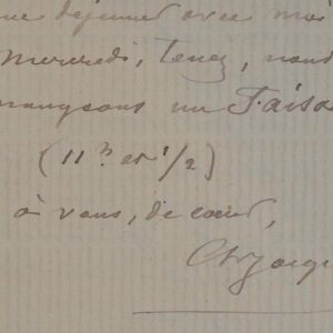 Le peintre Charles Jacque organise une réunion avec Jules Claretie.