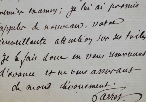 Parrot défend Télinge auprès de William Bouguereau.