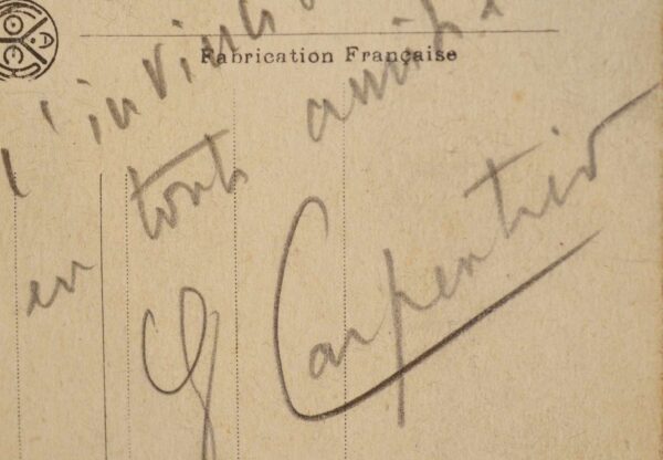 Le boxeur Georges Carpentier croit aux chances de l'invincible Juanito.