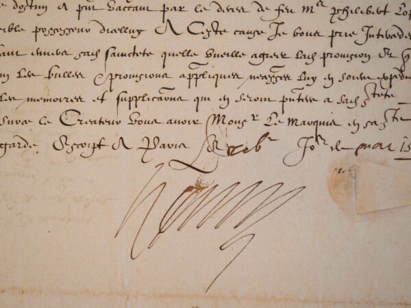 Henri III s'adresse au pape pour le prieuré du Val Saint-Benoit.