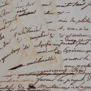 Découverte d'un gisement de gypse à Varen, sur les bords de l'Aveyron.