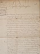 Sévère mise en garde de Louis XIII aux consuls de Montélimar.