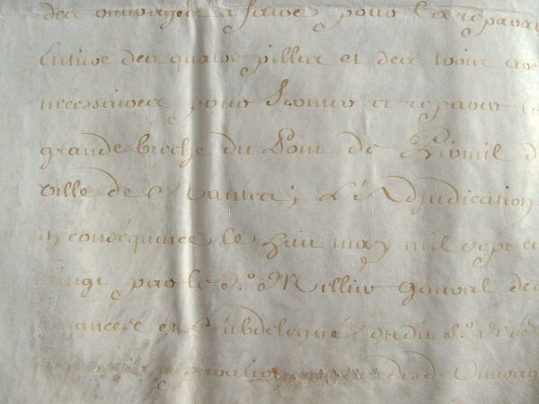 Nantes. Le pont de Pirmil en réparation.