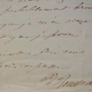 Le peintre Philippe Rousseau fait vernir l'un de ses tableaux avant son exposition.