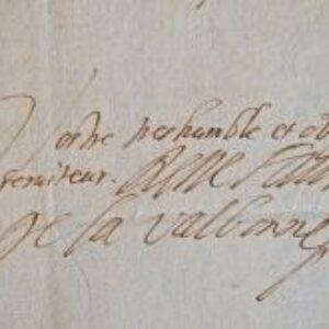 Trois superbes lettres de René Favre, frère de Vaugelas, après la condamnation de son livre.