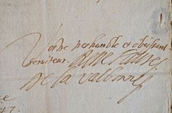 Trois superbes lettres de René Favre, frère de Vaugelas, après la condamnation de son livre.