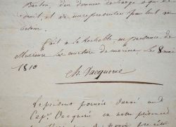 Le navire de Charles-Isidore et Pierre Vacquerie brûlé par l'ennemi.