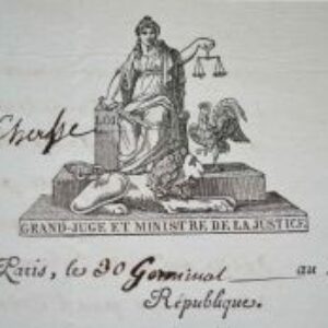 Le ministre de la justice Régnier rappelle à l'ordre un juge de Saône-et-Loire.