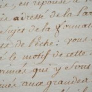 Le ministère de la Marine travaille à un état des lieux de la pêche en 1789.