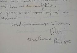 Volti expose ses sculptures à Bayonne.