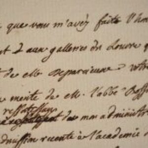 Le marquis de Marigny n'a pu attribuer le logement aux galeries du Louvre à Bossut.
