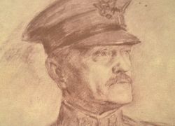 Pershing assistera à la commémoration du maréchal Fayolle.