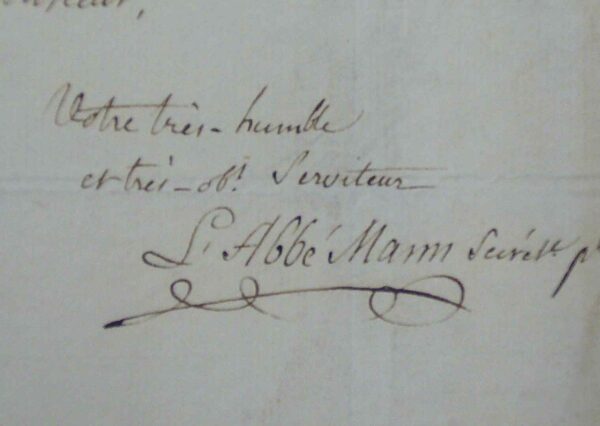 L'Abbé Mann, naturaliste et astronome, remet les médailles de l'Académie de Bruxelles.