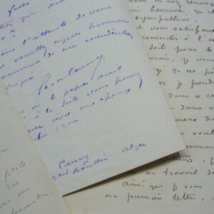 Léon Cauvy reçoit des commandes de tableaux