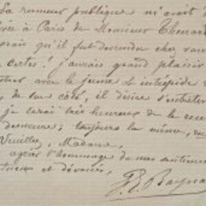 Lettre du naufragé des îles Auckland, François Edouard Raynal.