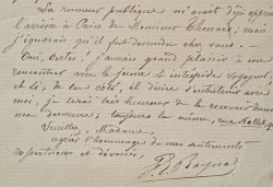 Lettre du naufragé des îles Auckland, François Edouard Raynal.