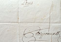 Le Parlement de Paris transféré à Pontoise en 1720.