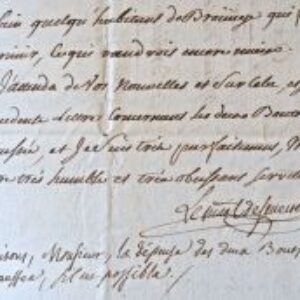 Le maréchal de Senneterre supervise la construction du nouveau pont à Brouage.