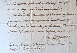 Le maréchal de Senneterre supervise la construction du nouveau pont à Brouage.