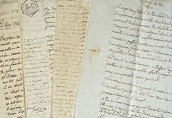 Documents manuscrits XVIIIe et XIXe sur la commune de La Salle (Gard).