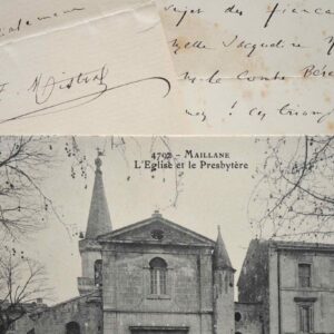 Quatre lettres de Frédéric Mistral à Jacques Normand.