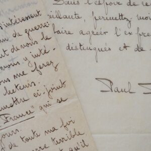 Paul Fort écrit pour venger la "cathédrale assassinée" de Reims.