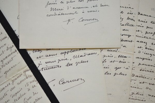 Le peintre Fernand Cormon pleure ses élèves tués au Front.