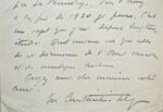 Intéressante correspondance littéraire du prix Goncourt, Maurice Constantin-Weyer.