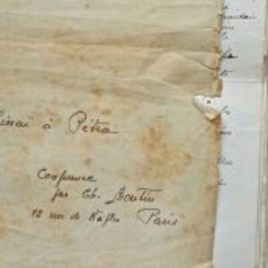 Récit d'un voyage entrepris du Sinaï à Pétra, en 1912.