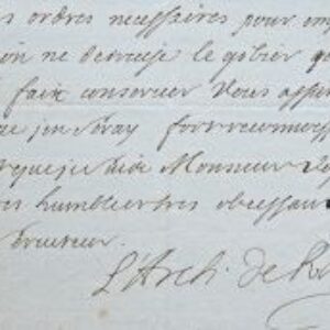 Jacques Nicolas Colbert protège le gibier autour du château de Gaillon.