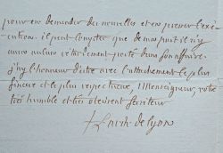 Mgr de Montazet, archevêque de Lyon, rend service à l'archevêque de Narbonne.