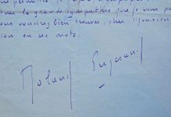 Correspondance de l'écrivain Roland Engerand à son éditeur.