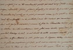 Spirituelle lettre du dramaturge marseillais Etienne-François de Lantier.